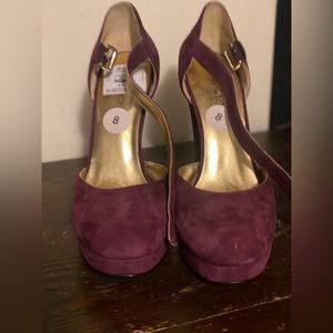 Nine West suede shoes